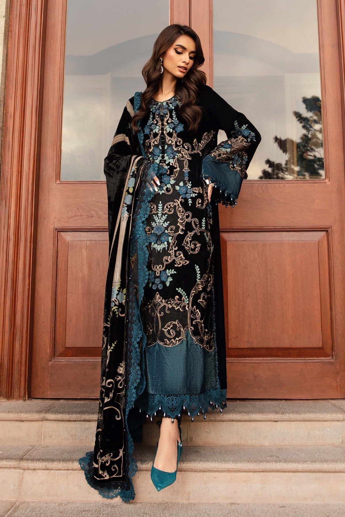 Maria B Silk Dresses Pakistani 2018 Maria B Silk Collection Maria B Silk Dresses Pakistani 2018 Maria B Silk Collection