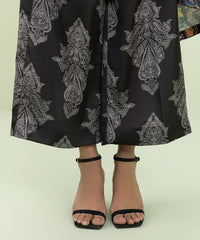 2 PIECE - PRINTED SILK SUIT_Black