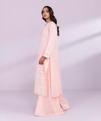 EMBROIDERED LAWN SHIRT PASTEL PINK