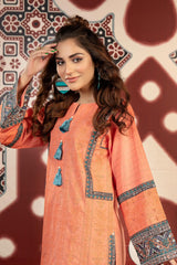 Hit Pink - Exclusive Embroidered Lawn Stitch Kurti