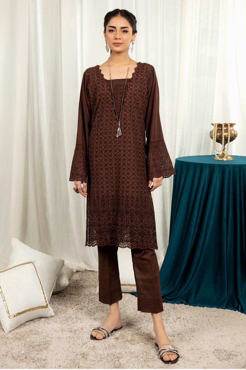 Cedar - Embroidered Stitch Chikankari Kurti