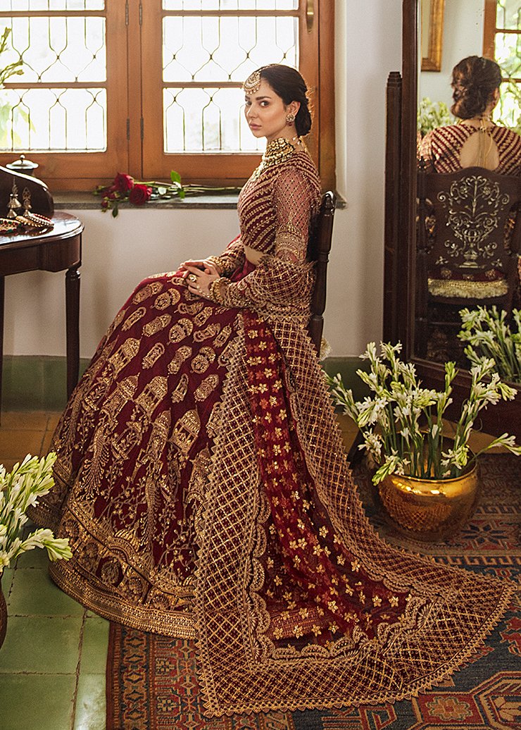 Khastehgari | Afrozeh Shehnai Collection Wedding Formals '21