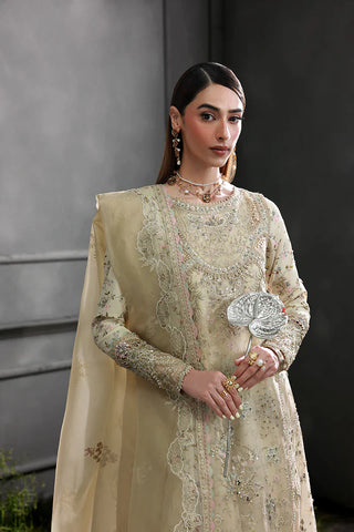 Qalamkar- MF-04 IVORY GRACE