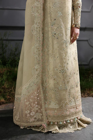 Qalamkar- MF-04 IVORY GRACE