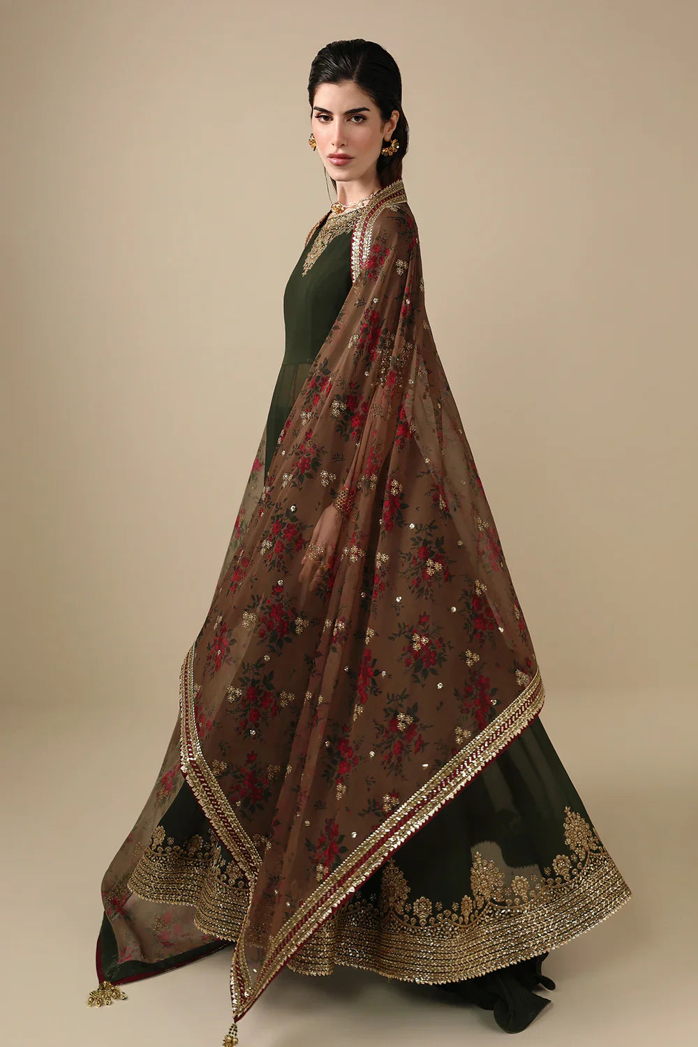 Jazmin - EMBROIDERED CHIFFON UC-3121