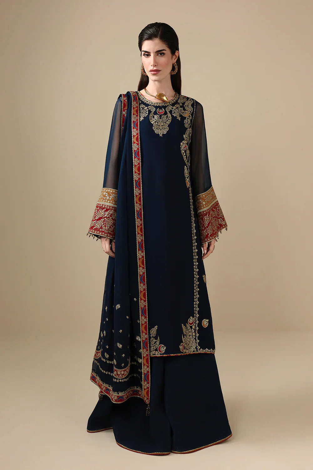 Jazmin - EMBROIDERED CHIFFON UC-3119