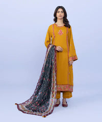 sapphire-3 PIECE - EMBROIDERED LINEN SUIT