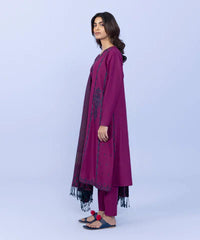 sapphire-3 PIECE - EMBROIDERED COTTON SUIT