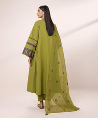 3 PIECE - EMBROIDERED LAWN SUIT-Unstitched-017