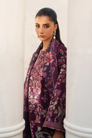 BAROQUE - EMBROIDERED RAW SILK UF-4382