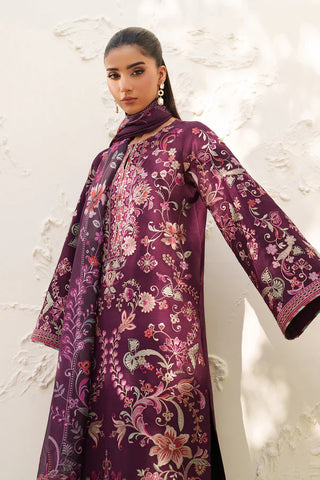 BAROQUE - EMBROIDERED RAW SILK UF-4382