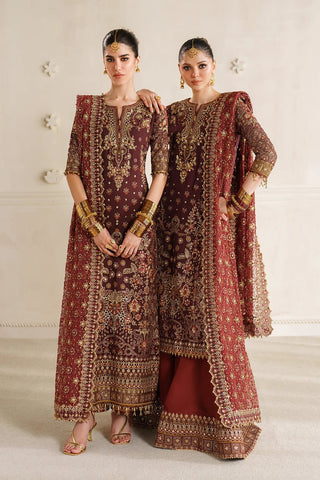 BAROQUE- EMBROIDERED CHIFFON CH14-07