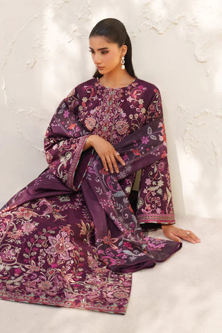 BAROQUE - EMBROIDERED RAW SILK UF-4382