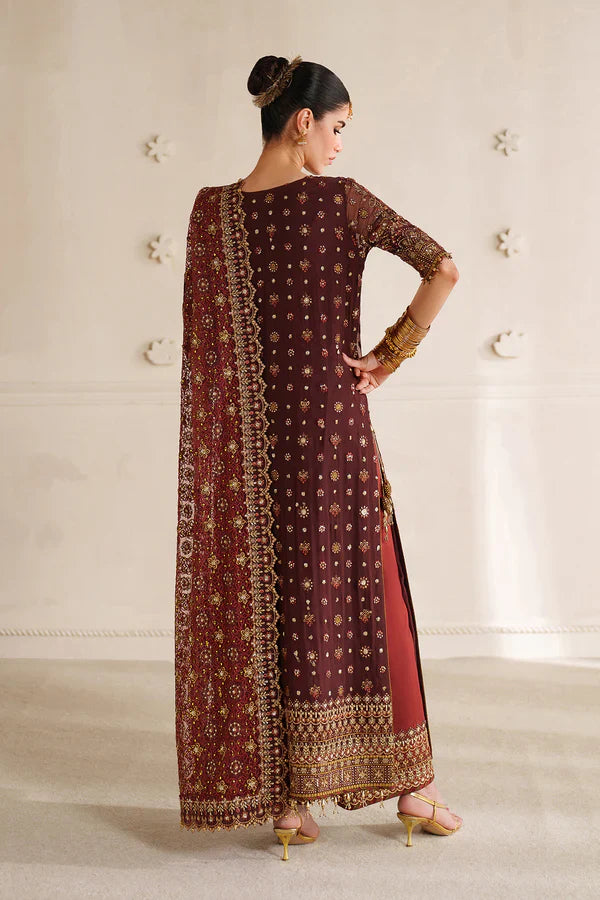 BAROQUE- EMBROIDERED CHIFFON CH14-07