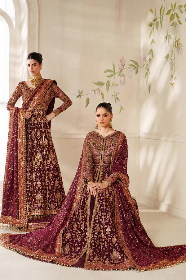 BAROQUE- EMBROIDERED CHIFFON CH14-05