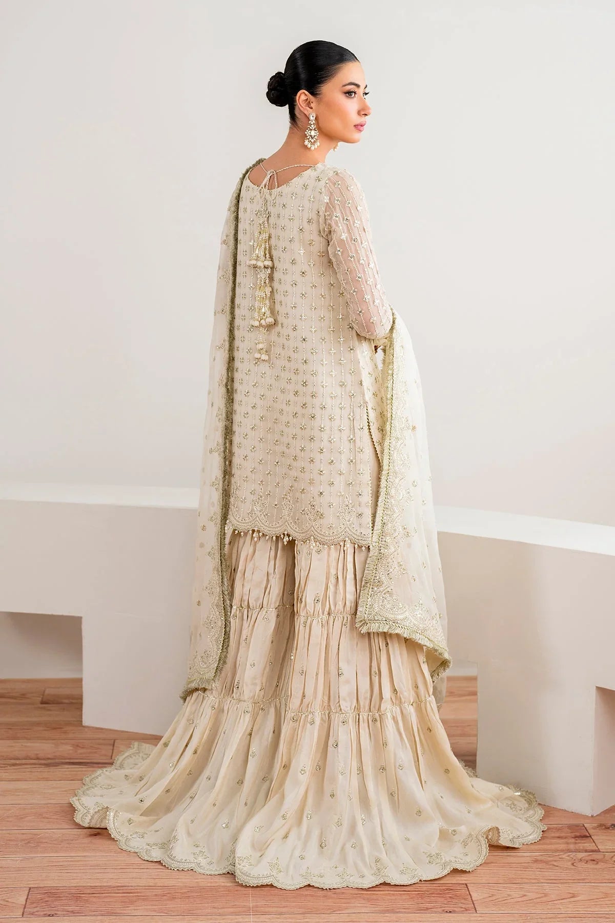 Baroque - EMBROIDERED CHIFFON SF-687