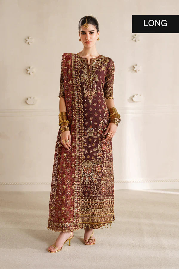 BAROQUE- EMBROIDERED CHIFFON CH14-07