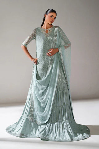 BAROQUE - EMBROIDERED CHIFFON UF-4389