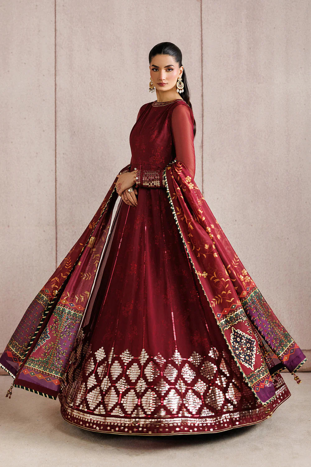 Jazmin - EMBROIDERED CHIFFON UC-3118