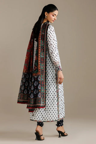 Jazmin - EMBROIDERED RAW SILK UR-7077