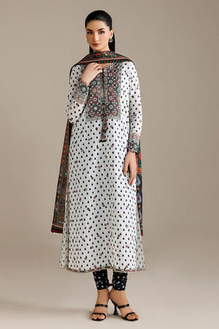 Jazmin - EMBROIDERED RAW SILK UR-7077