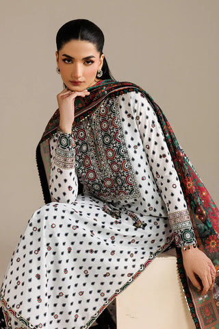 Jazmin - EMBROIDERED RAW SILK UR-7077
