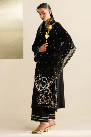 Jazmin - Embroidered Raw Silk UR-7065