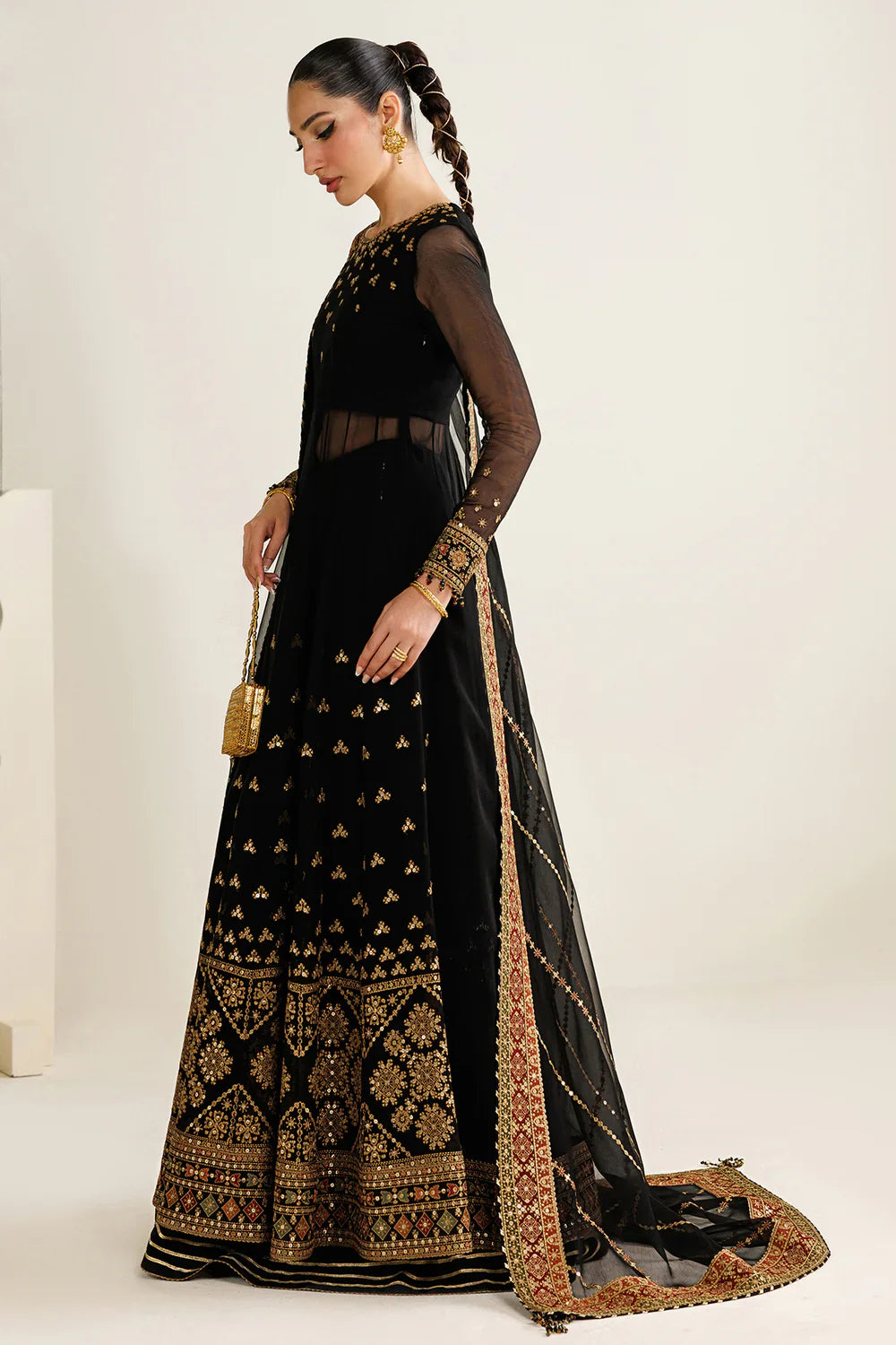 Jazmin - EMBROIDERED CHIFFON UC-3125