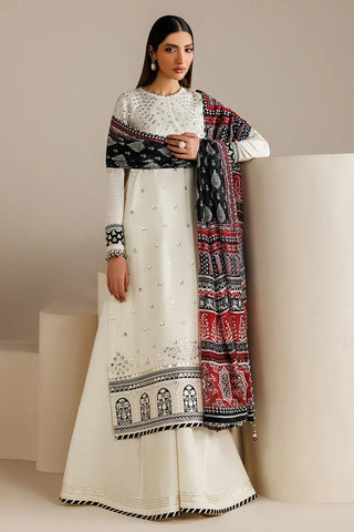 Jazmin - EMBROIDERED RAW SILK UR-7080