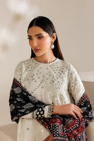 Jazmin - EMBROIDERED RAW SILK UR-7080