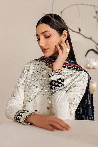 Jazmin - EMBROIDERED RAW SILK UR-7080