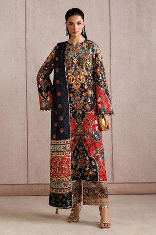 Jazmin - EMBROIDERED RAW SILK UR-7083