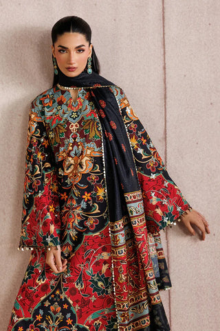 Jazmin - EMBROIDERED RAW SILK UR-7083