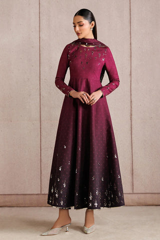 Jazmin - EMBROIDERED RAW SILK UR-7073