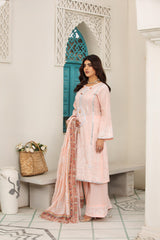 Heera's-3 piece Suit- Light Pink