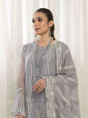 Soul Flower by Resham Dhaga Mahiz Embroidered Chiffon 05