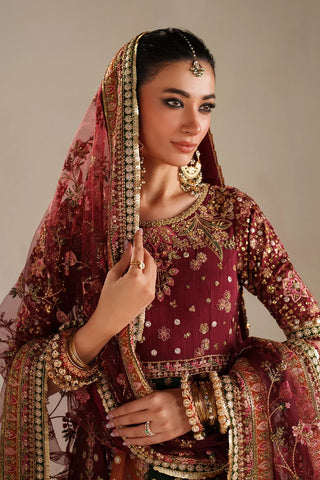 BAROQUE - EMBROIDERED RAW SILK UF-4366