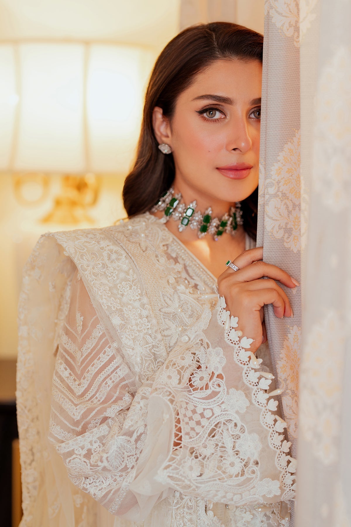 EMBROIDERED CHIFFON CH13-02