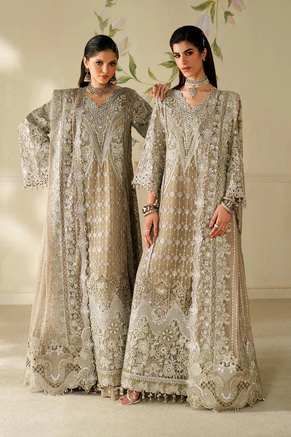 BAROQUE- EMBROIDERED CHIFFON CH14-08