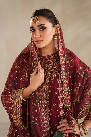 BAROQUE -EMBROIDERED CHIFFON UF-4367