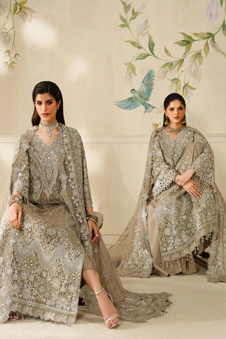 BAROQUE- EMBROIDERED CHIFFON CH14-08