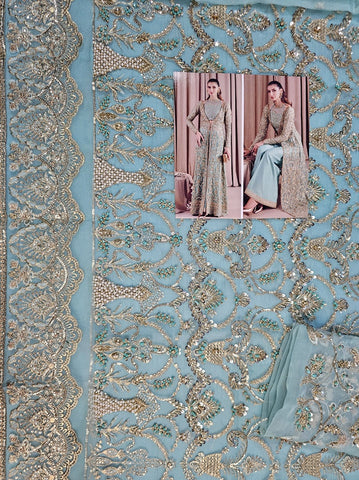 KANWAL MALIK ELARA LUXURY PRET'24- AQUAMARINE