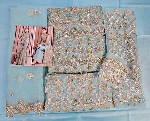 KANWAL MALIK ELARA LUXURY PRET'24- AQUAMARINE