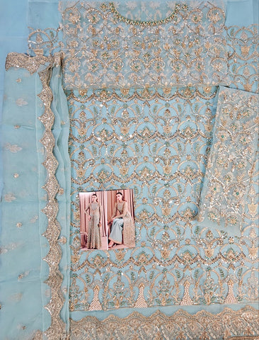 KANWAL MALIK ELARA LUXURY PRET'24- AQUAMARINE