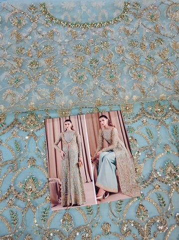 KANWAL MALIK ELARA LUXURY PRET'24- AQUAMARINE