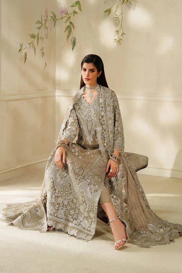 BAROQUE- EMBROIDERED CHIFFON CH14-08