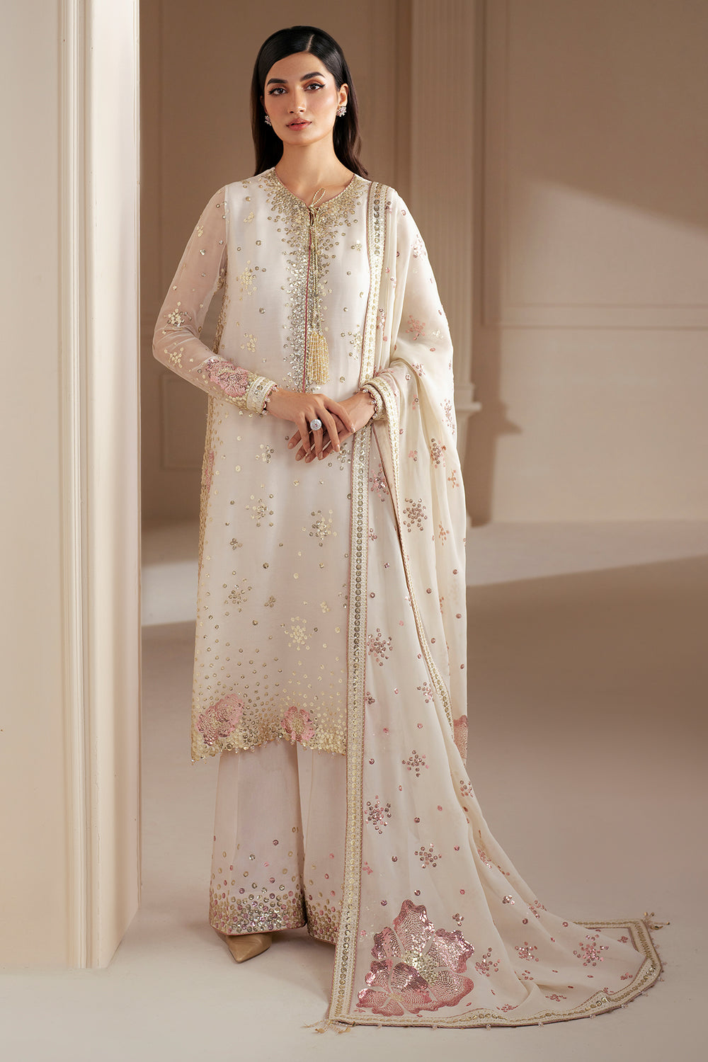 Jazmin - EMBROIDERED CHIFFON UC-3069