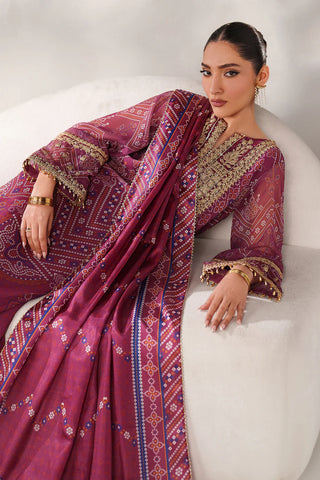 BAROQUE - EMBROIDERED CHIFFON UF-4390