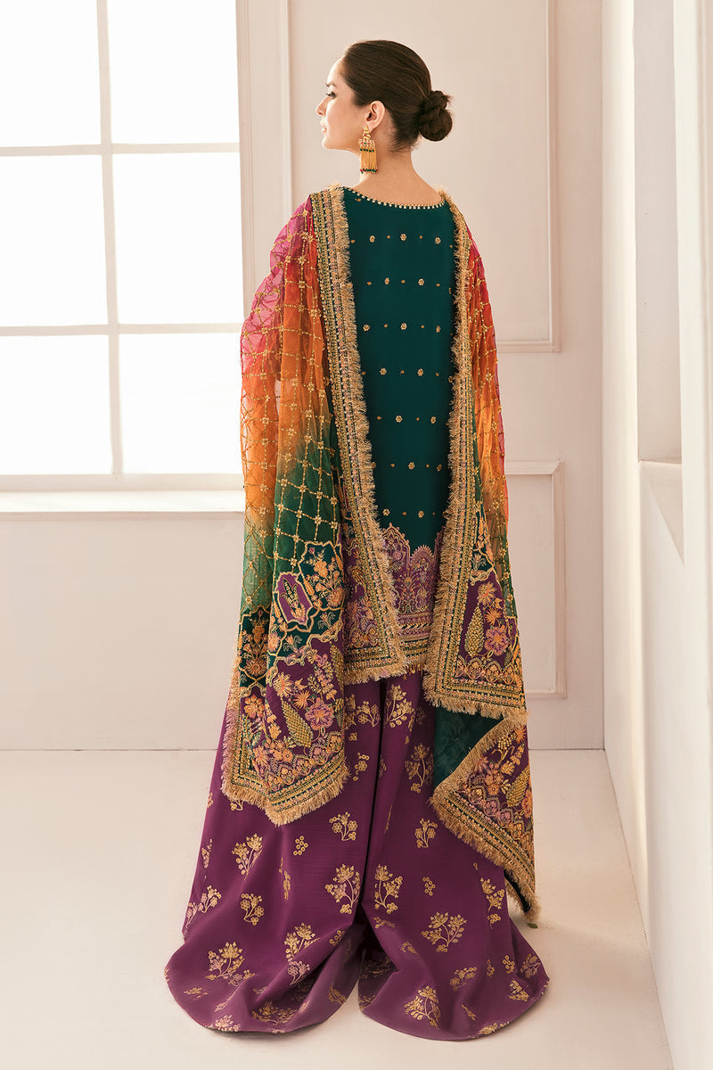 EMBROIDERED CHIFFON CH11-06