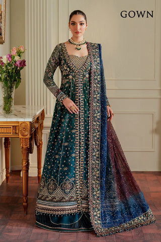 EMBROIDERED CHIFFON CH13-03